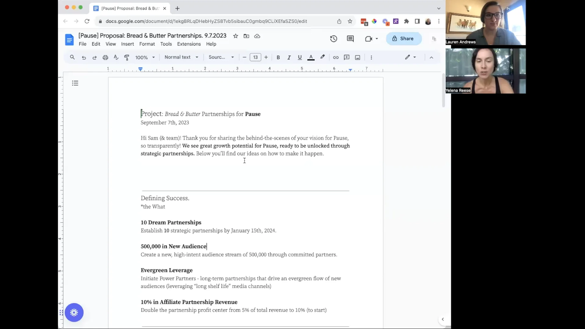 Pause - Profitable Partnerships on Vimeo