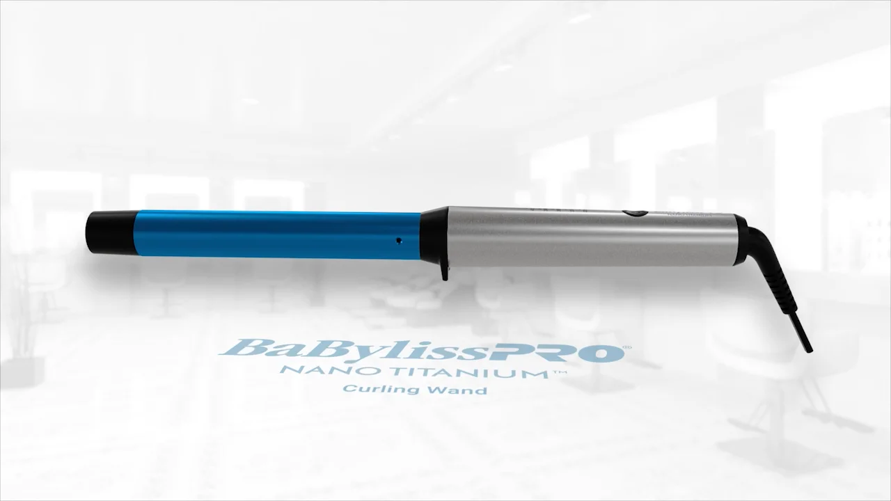 BaBylissPRO Nano Titanium 1 Curling Wand