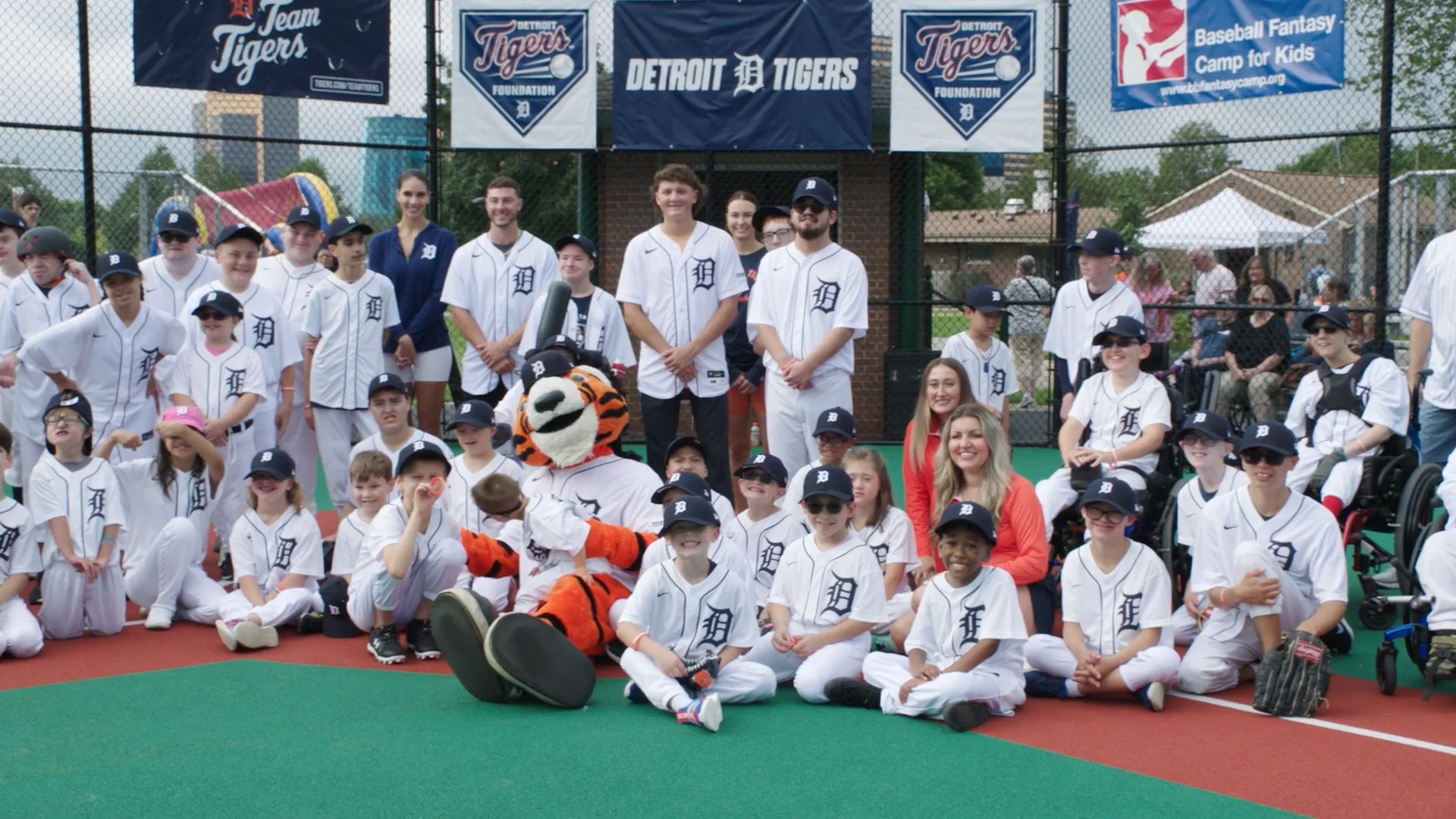 Detroit Tigers Foundation - Baseball Fantasy Camp For Kids