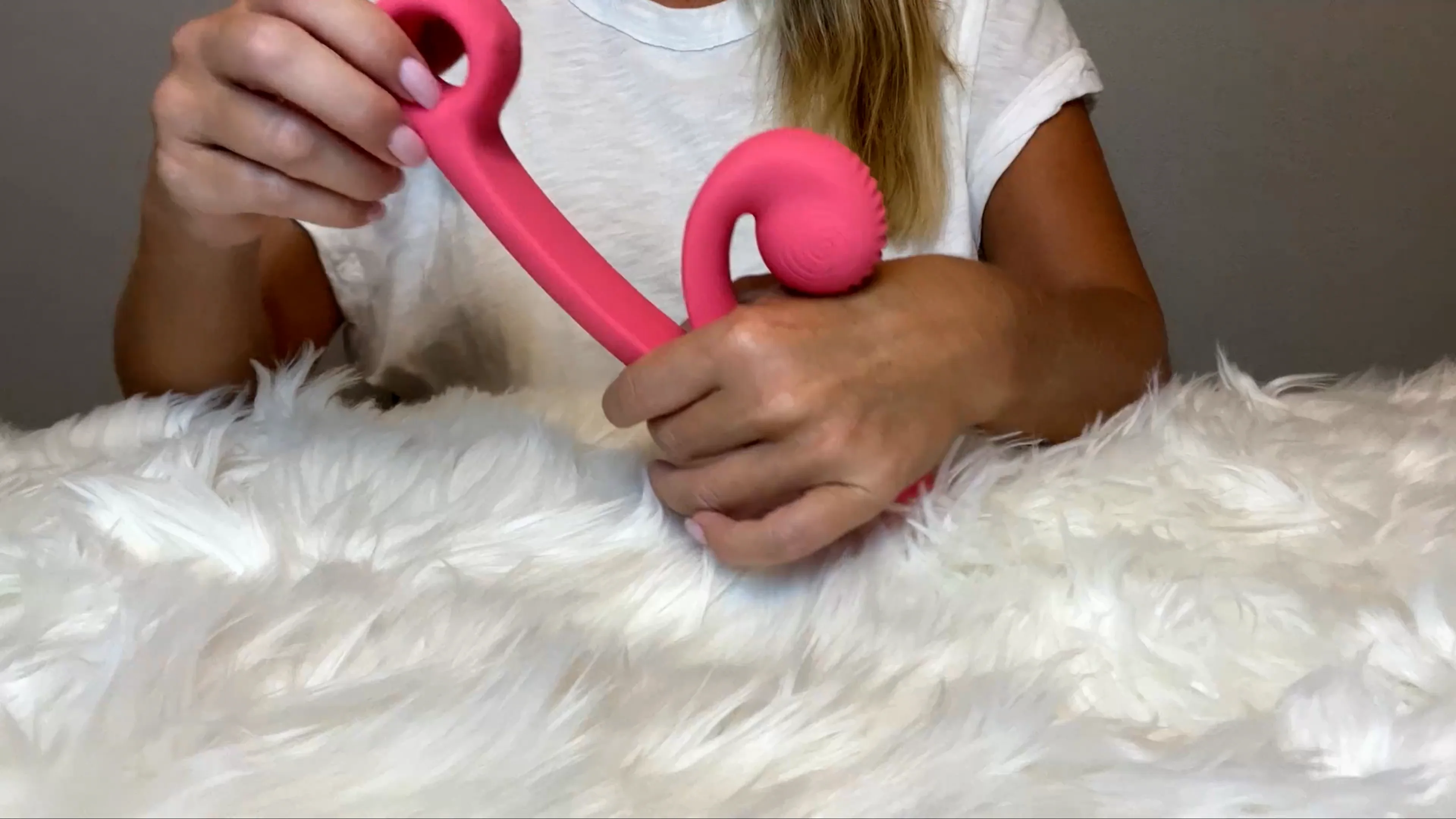sex toys masculin Snail Vibe Curve Rechargeable Dual Vibrator – JOUJOU main image 1