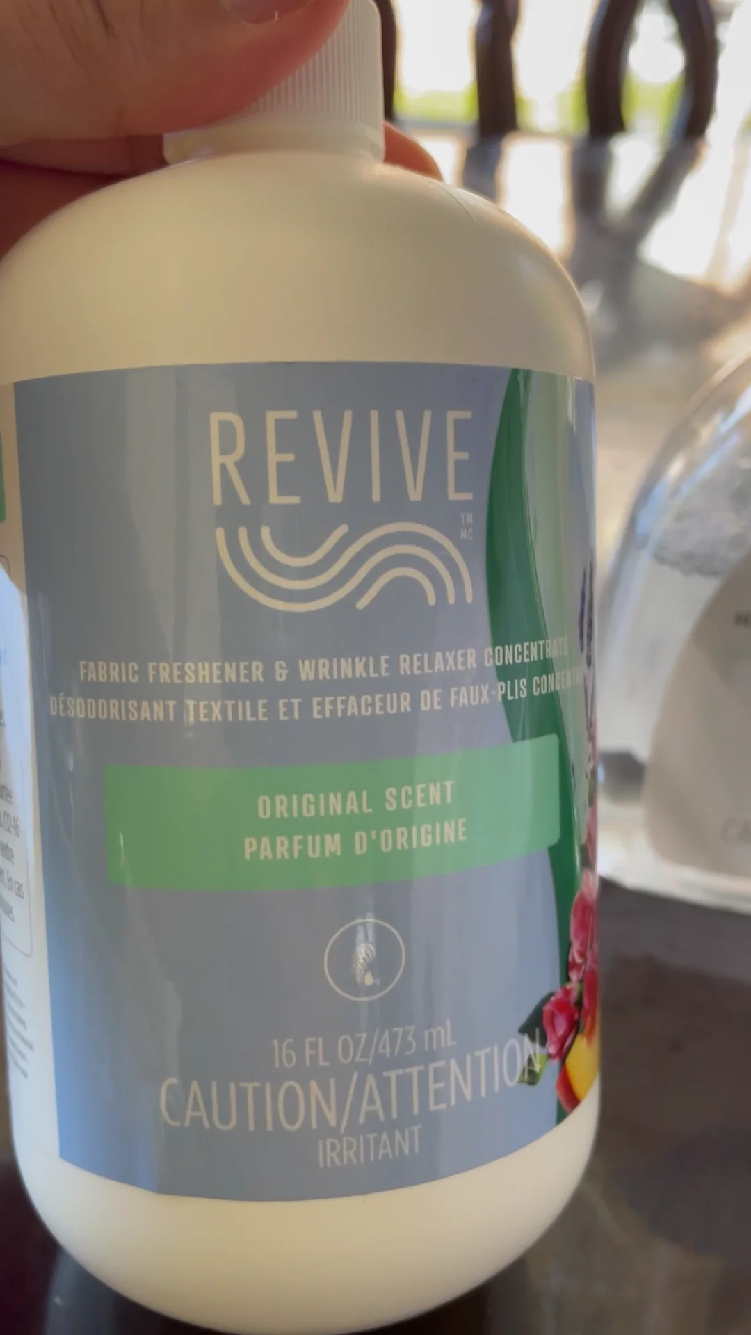 REVIVE FABRIC FRESHENER AND WRINKLER RELAXER on Vimeo