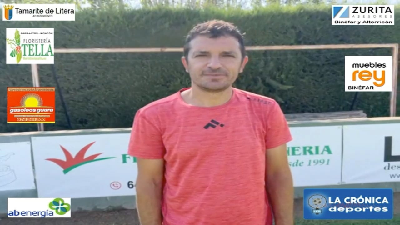 LA PREVIA / CD Altorricón - CD Delicias / ROMÁN PANADERO (Entrenador Altorricón) Jor. 1 / Preferente Gr 1 / Fuente: CD Altorricón