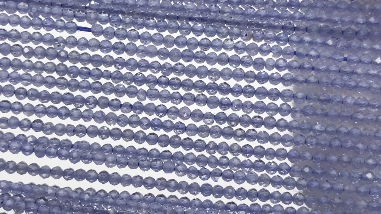 動画】【素晴らしい輝き】宝石質タンザナイトAAA 極小ラウンドカット