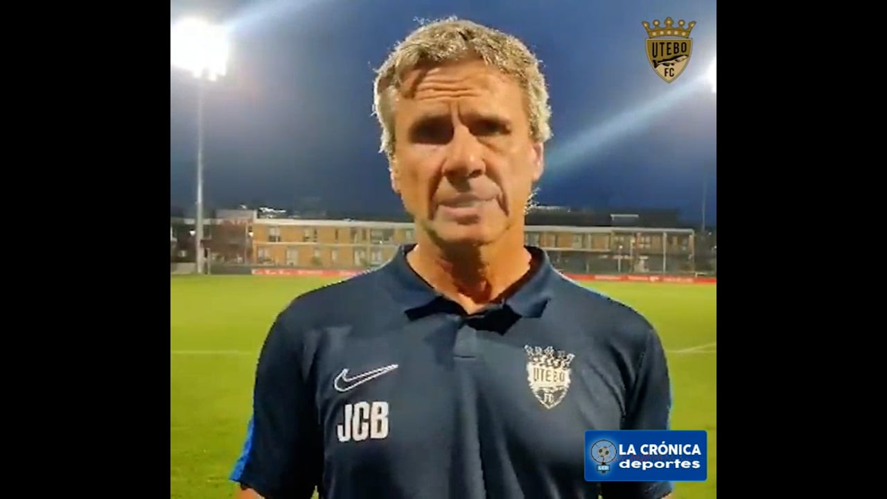 JUAN CARLOS BELTRAN (Entrenador Utebo) Bilbao Ath 0-1 CF Utebo / Jor 2 - Segunda Rfef / Fuente: Facebook Utebo FC
