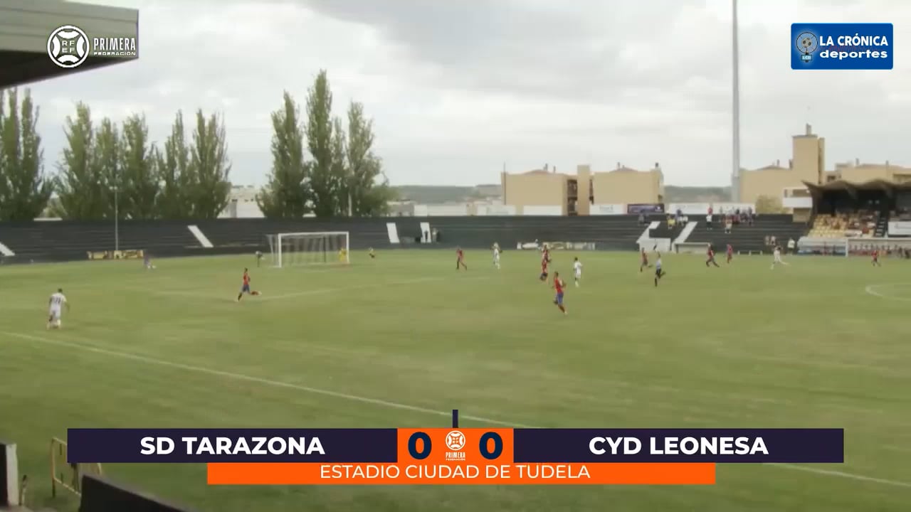 (RESUMEN) SD Tarazona 0-0 Cultural Leonesa / Jor 3 - Primera Rfef / Fuente: web de la rfef