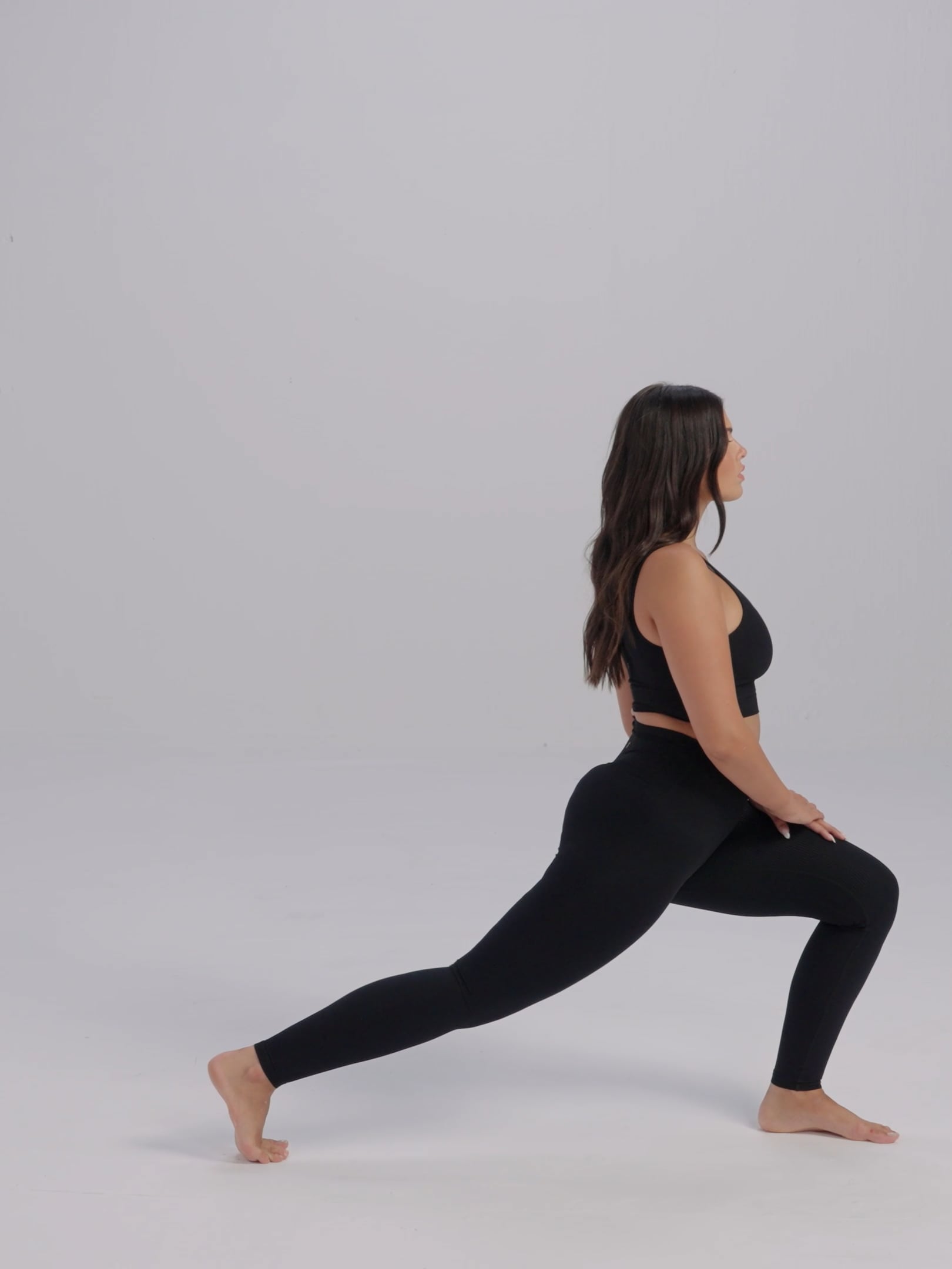 טייץ בגזרה גבוהה אורך ”28 מבד ilios ריב