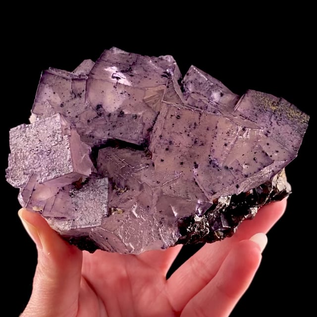 Fluorite on Sphalerite