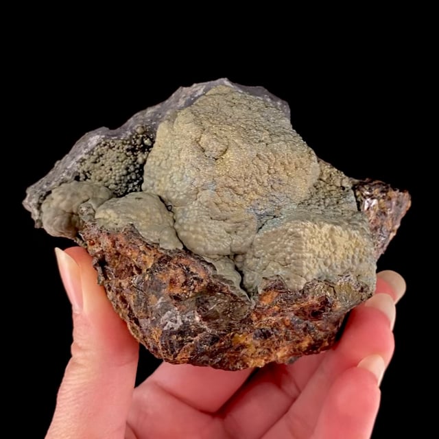 Marcasite coating Sphalerite (old rare specimen from 1890)