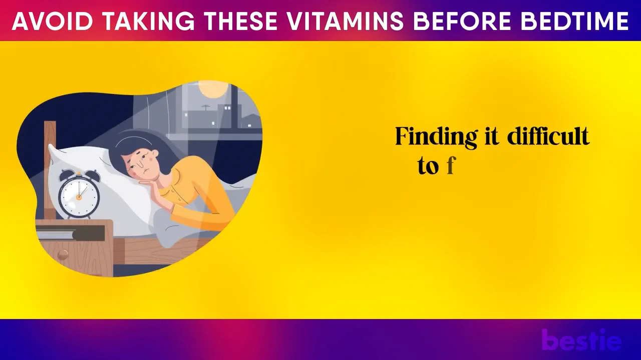 Vitamins You Should AVOID Before Bed To Sleep Better on Vimeo