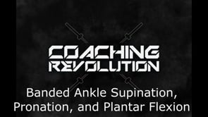 Banded Ankle Supination Pronation and Plantar Flexion