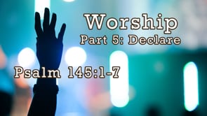 Worship Part 5: Paul Walker