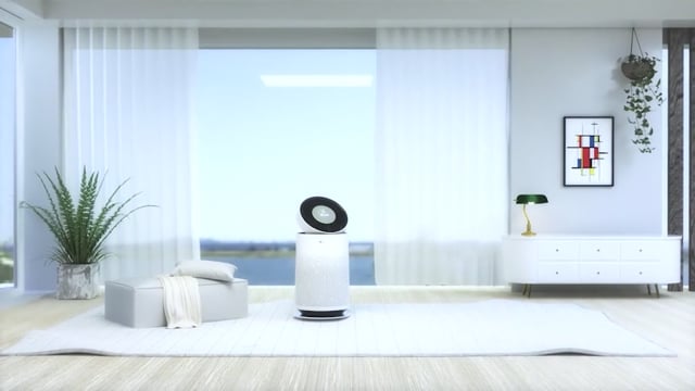 LG PuriCare 360 Air Purifier | Single Booster | AS65GDWB0