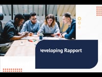 Developing Rapport