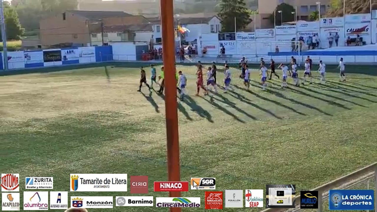 (RESUMEN y GOLES) Tamarite 2-0 Borja / J 1 / 3ª División