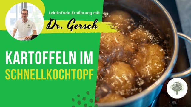 Müssen die Kartoffeln im Schnellkochtopf vollständig im Wasser liegen (20 min. lang), um das Lektin zu zerstören?