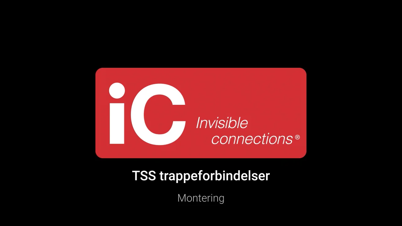 Trappeforbindelse montering/installasjon Invisible Connections AS on Vimeo
