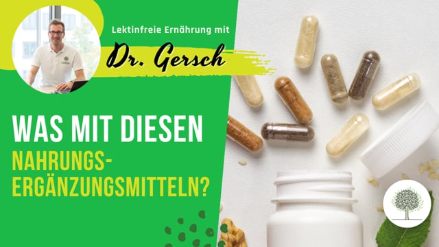 Nahrungsergänzungsmittel - Sind Dextrose, Maltose, Myo-Inositol, Plant Cellulose lektinfrei?