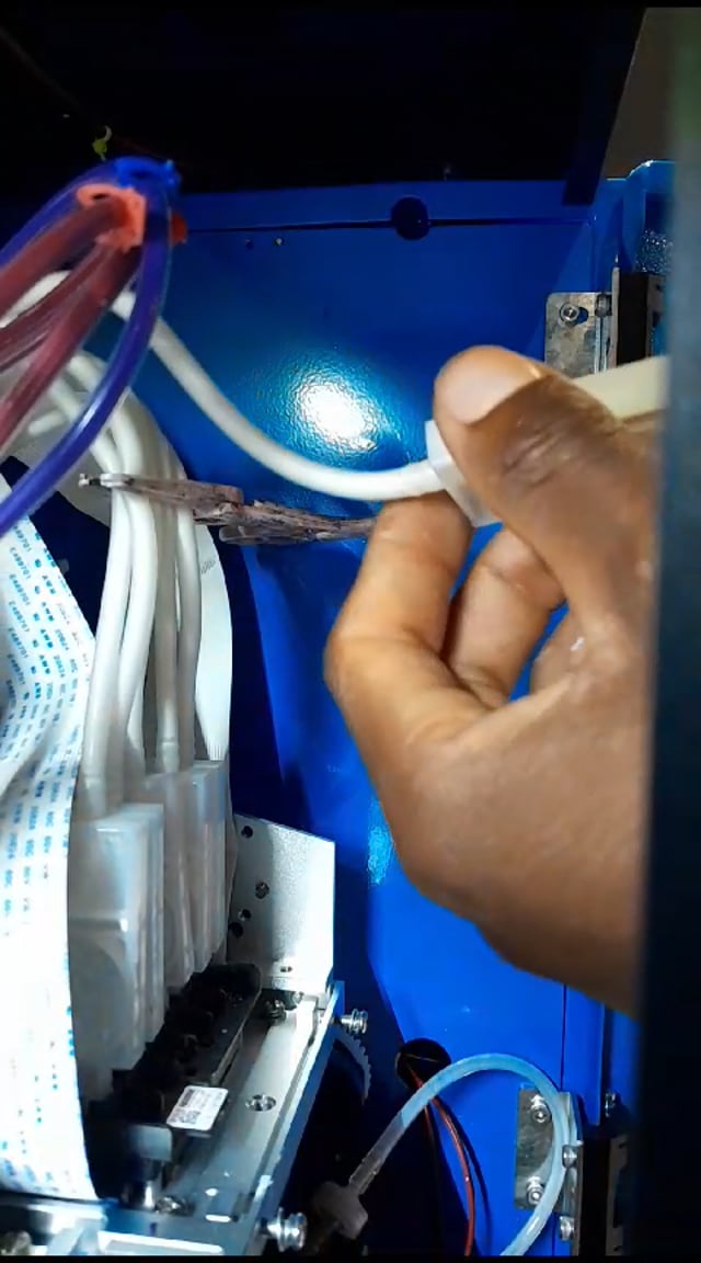 A Very ideal and SMART way of pinching pipes On DTF Printers!