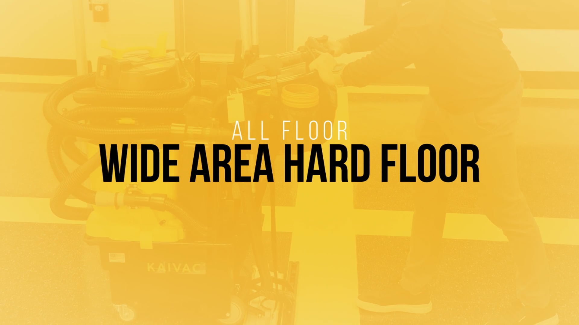 Wide Area Hard Floor Cleaning - video thumbnail