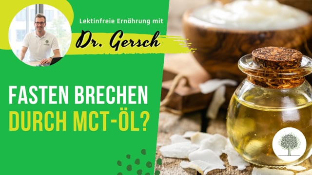 Wird durch Einnahme von MCT-Öl das intermittierende Fasten am Morgen unterbrochen? 