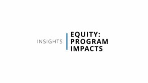 8.11 Equity Program Impacts