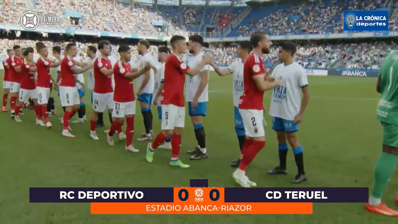 (RESUMEN) RC Deporttivo 0-0 CD Teruel / Jor. 3 - Primera rfef / Fuente: YouTube CD Teruel