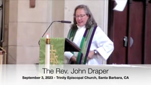 Sermon: September 10, 2023, Elizabeth Molitors