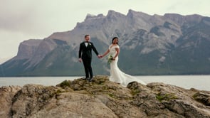 Krizia + Gunnar - Canmore Wedding, Nordic Centre