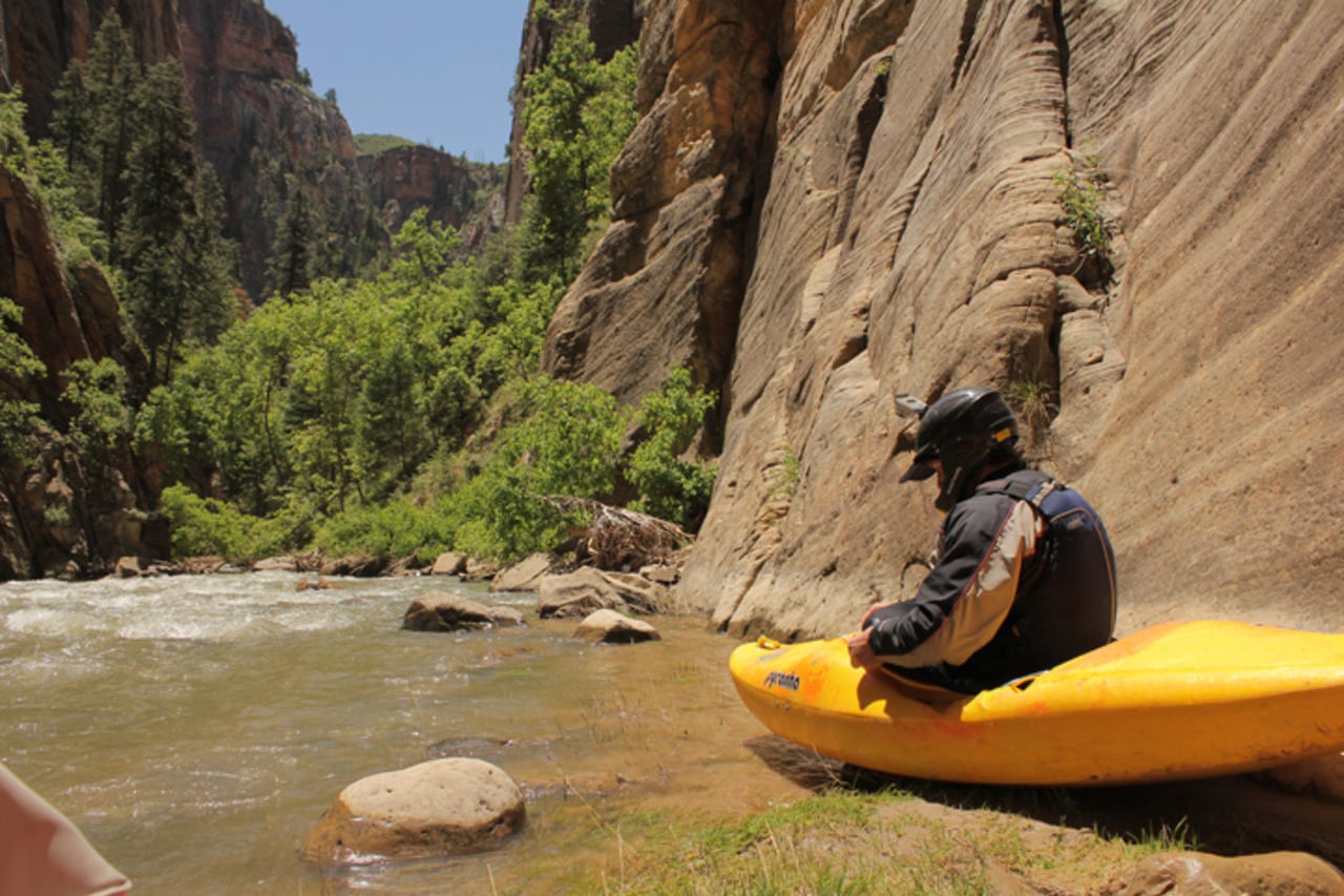 kayaking the narrows of zion on Vimeo