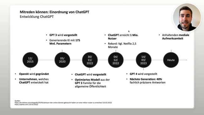 Demo und Einordnung ChatGPT