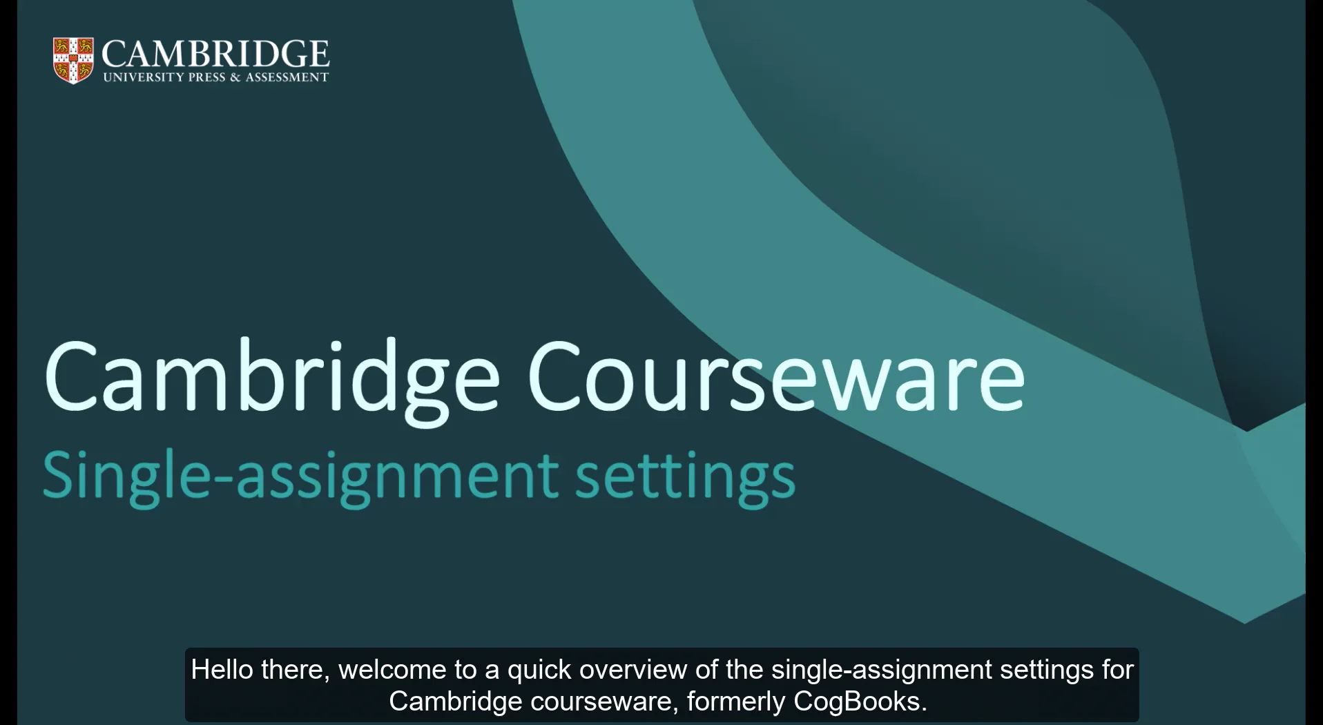 assignment cambridge definition