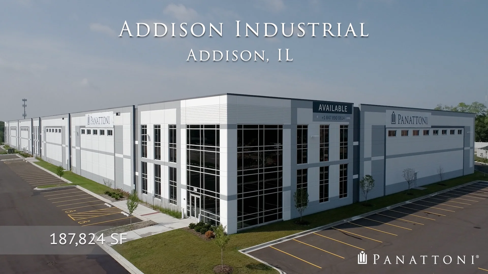 Addison Industrial Drone Video Panattoni on Vimeo