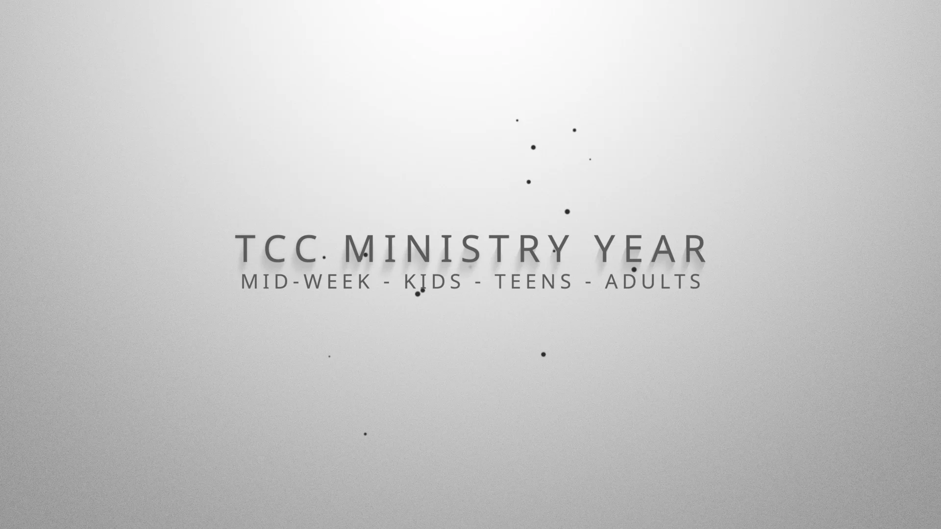 Ministry Year Highlights - FIRST SERVICE on Vimeo