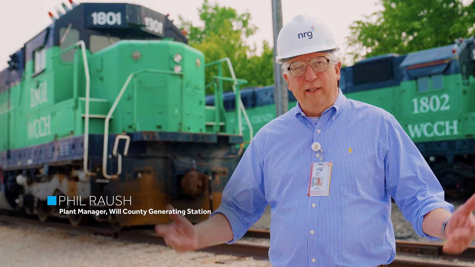 NRG and Will County - Railcar Donation