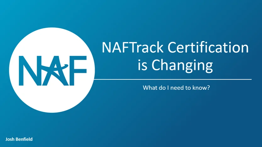 What's Changing with NAFTrack on Vimeo