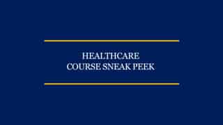 Video preview for U.S. Healthcare Course Sample