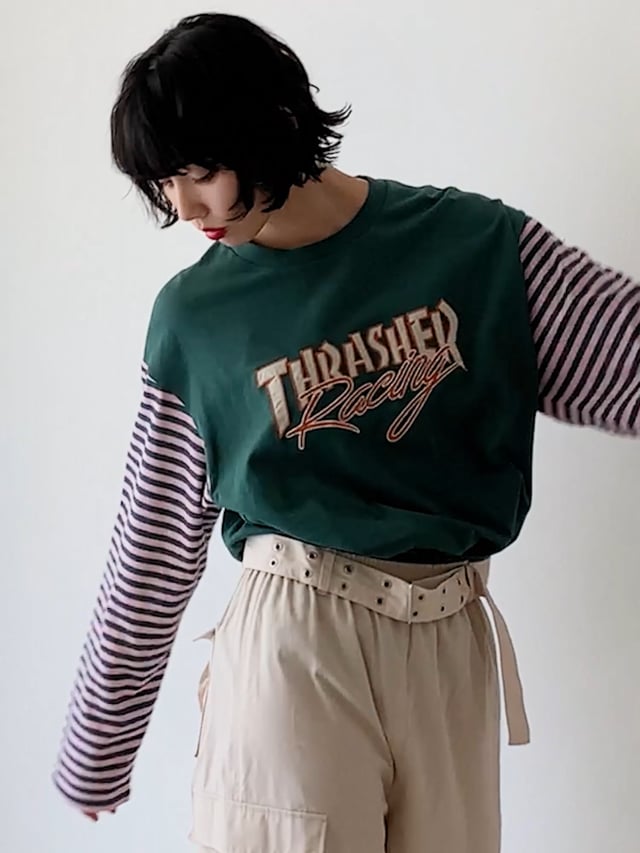 thrasher jouetie ニット帽