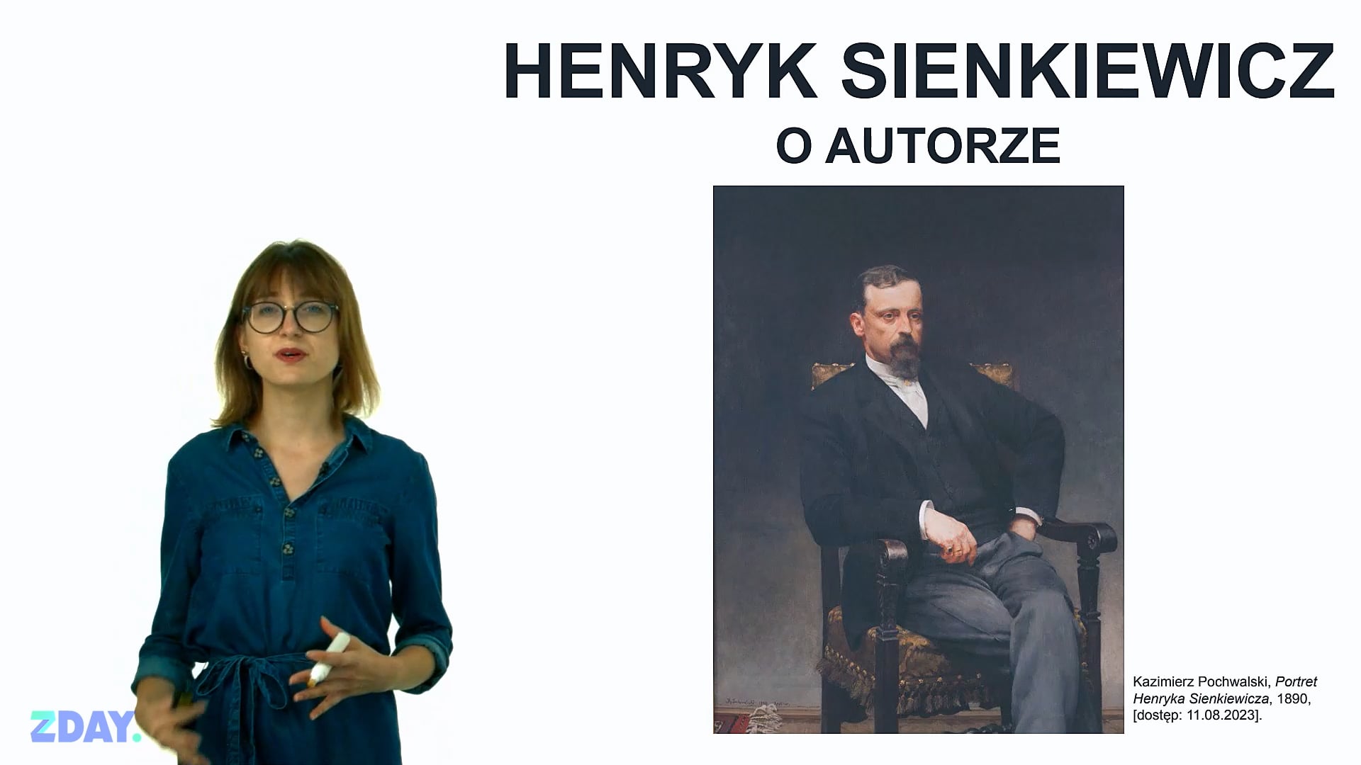 Miniaturka materiału wideo na temat: Henryk Sienkiewicz – o autorze. Kliknij, aby obejrzeć materiał.