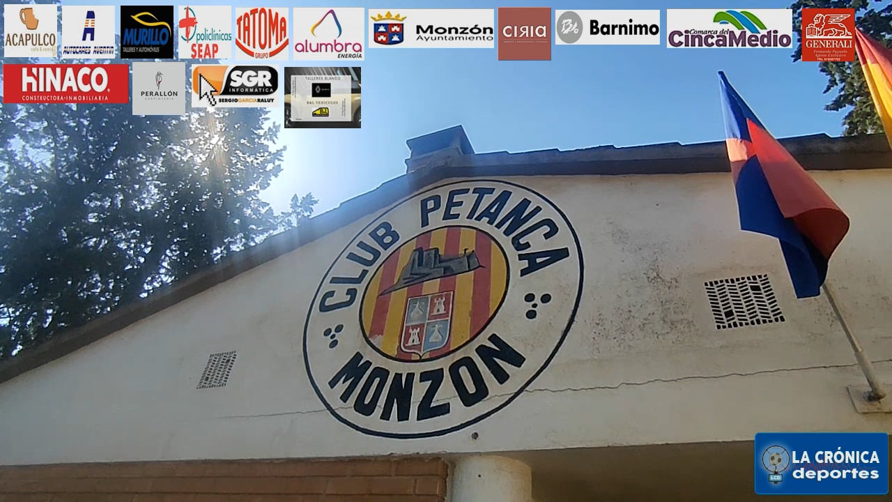 EL CLUB PETANCA MONZÓN CELEBRÓ LA 48 EDICIÓN DEL TORNEO SAN MATEO