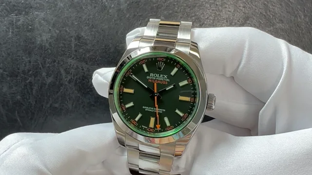 Rolex Milgauss 116400GV 2018 Full Set 9 450