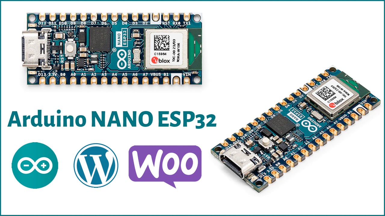Arduino Nano ESP32 - Wordpres - WooCommerce - Port forwarding