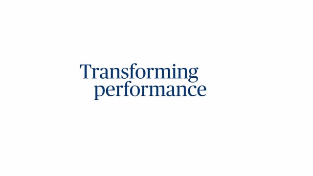 Transforming performance of major programmes