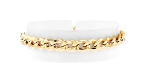 Italian 14kt Yellow Gold Curb-Link Bracelet