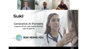 Webinar: Generative AI Pioneers: Lessons from real-world clinical use