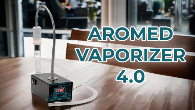 Променевий вапорайзер AroMed Vaporizer 4.0 Black (АроМед АшКью 4.0 Блек)