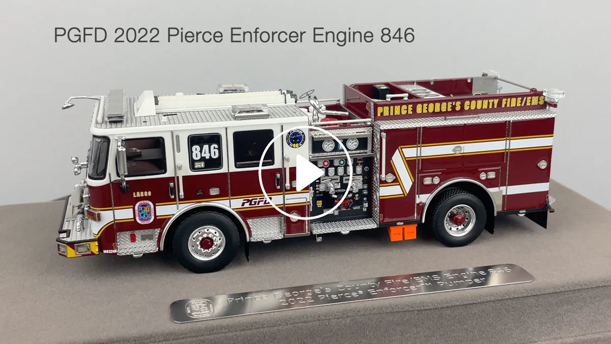 Fire Replicas Prince George's County Fire Department 2022