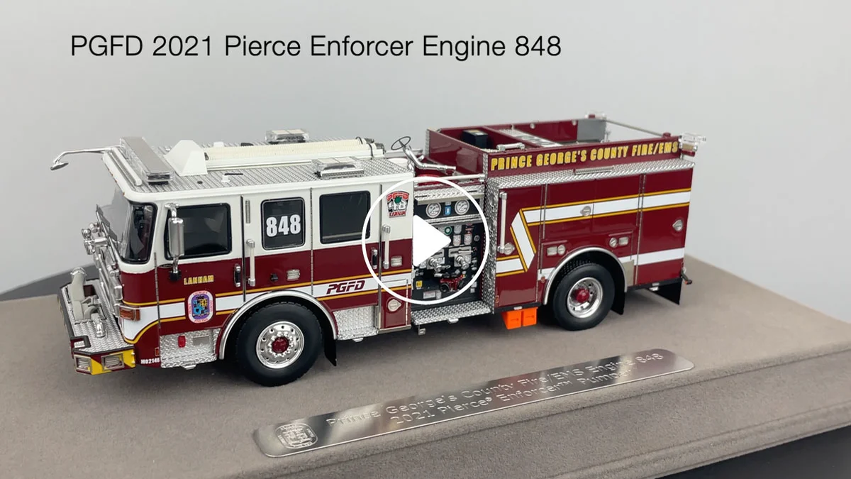 Fire Replicas Prince George's County Fire Department 2021 Pierce