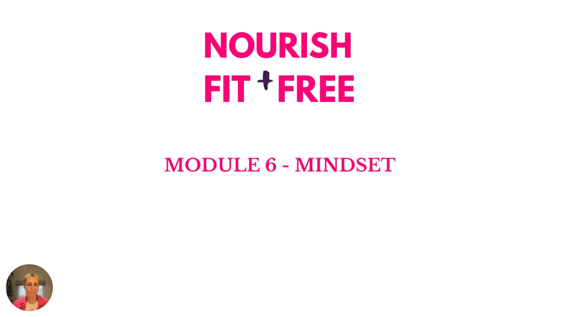 Copy of NOURISH, FIT FREE (1) on Vimeo