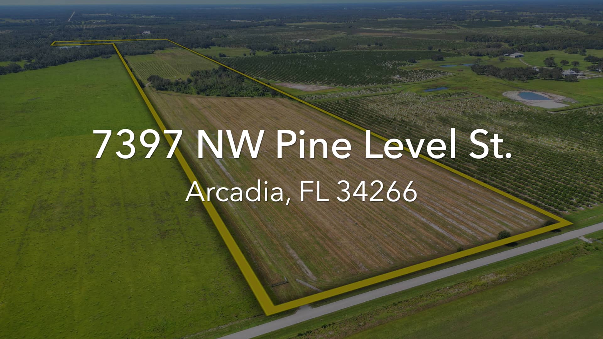 7397 NW Pine Level Street, Arcadia, FL on Vimeo