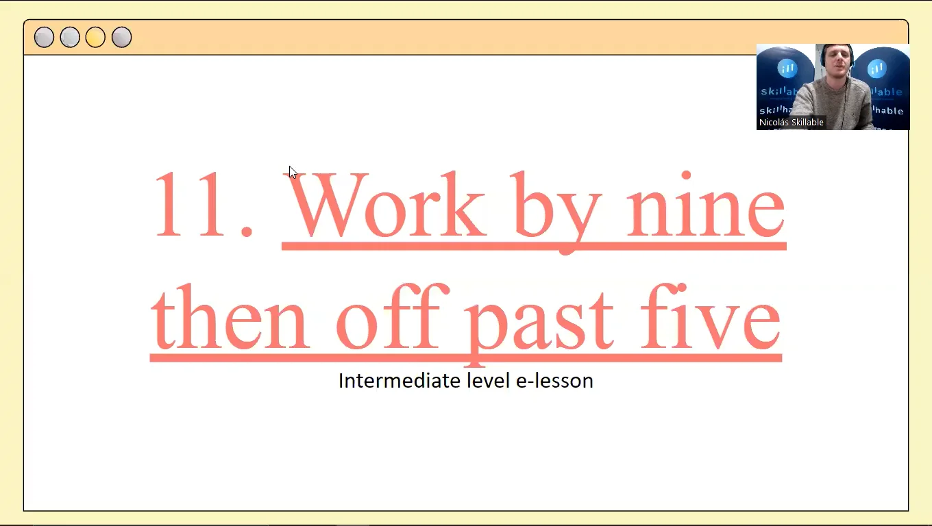 Intermediate 11 on Vimeo